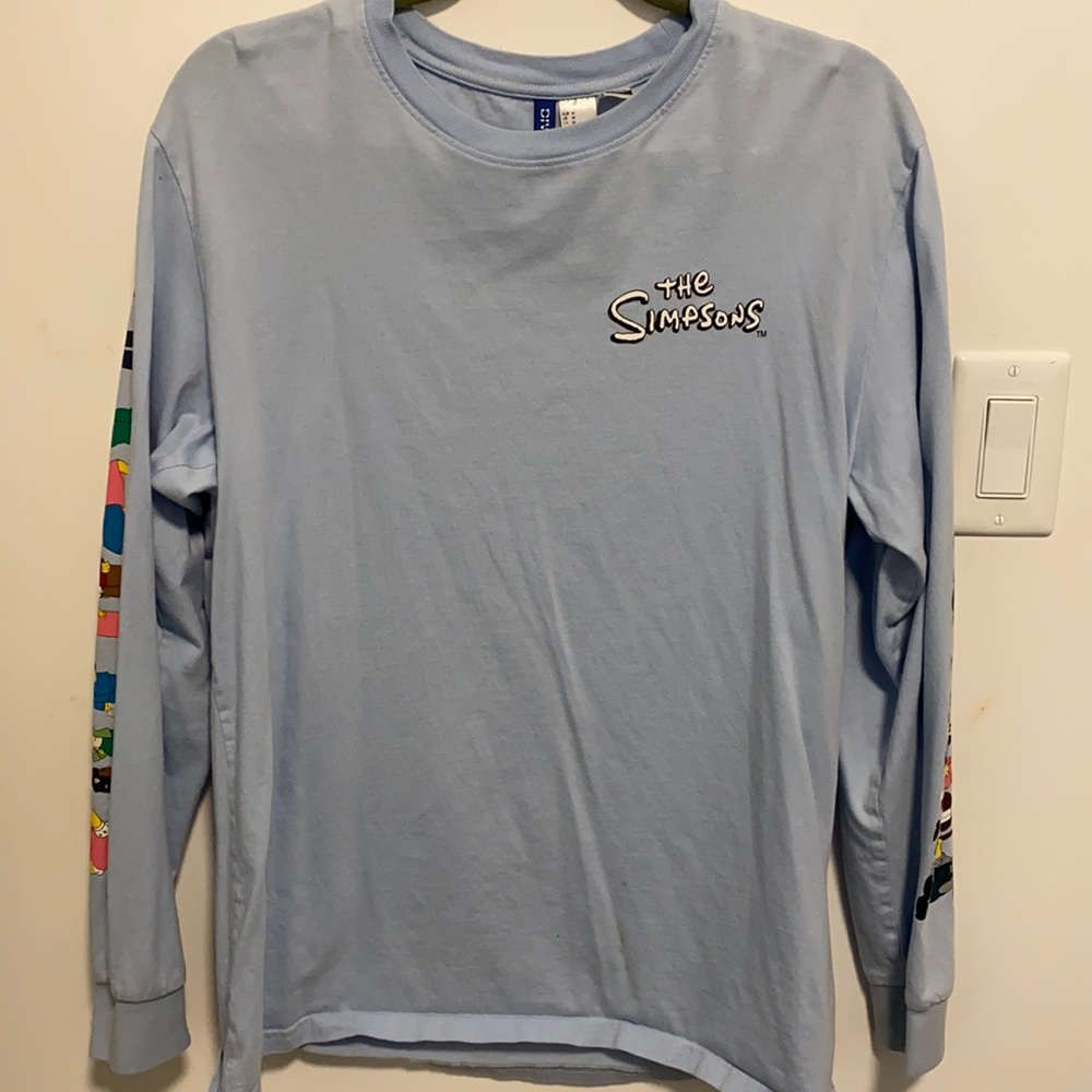 H&M Simpsons Graphic Long Sleeve